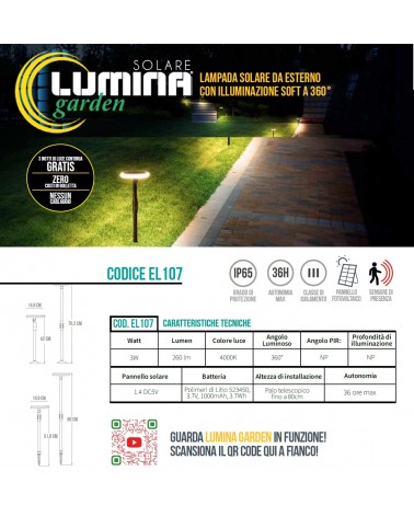 LUMINAGARDEN DOP/FIS 260LU