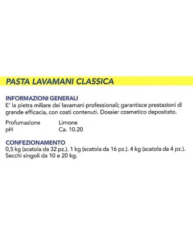 PASTA LAVAMANI BARAT  1 KG