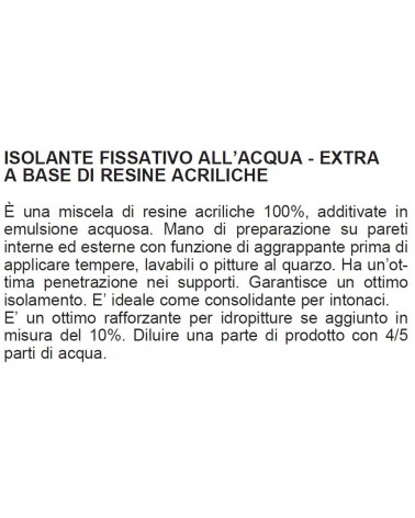 ISOLANTE FISSAT ACQUA 1 LT