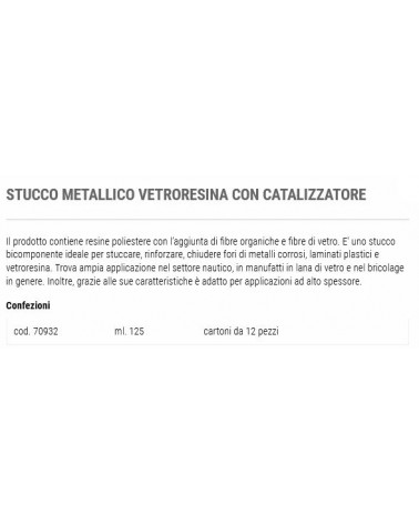 STUCCO METAL/VETRORE 125ML