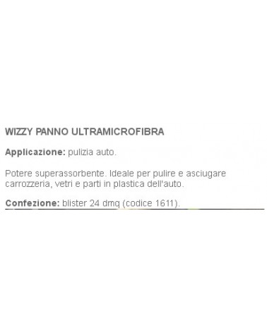 WIZZY PANNO MICROFIBRA 24D