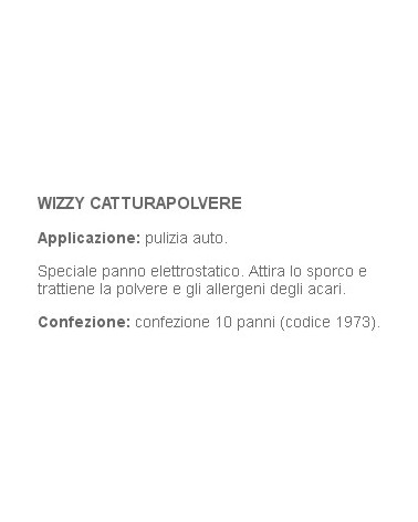 WIZZY PANNO CATTURAPOLVERE