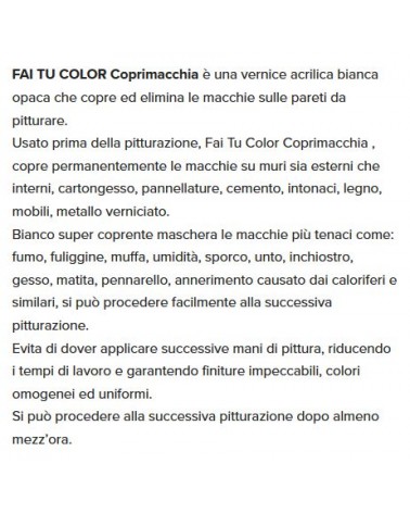 COPRIMACCHIA FAI TU 400ML 