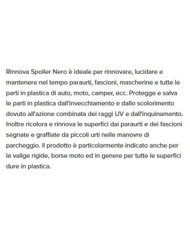 RINNOVA SPOILER NERO 125ML