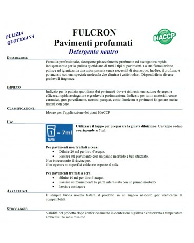 FULCRON PAVIM. AGRUMI 1LT 