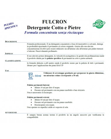 FULCRON DETERG COTTO 1LT  