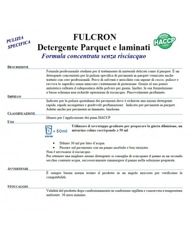 FULCRON DETERG PARQUET 1LT