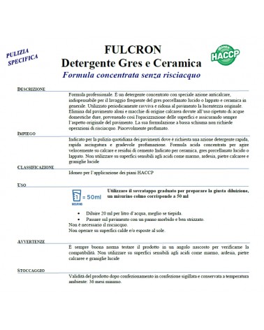 FULCRON DETERG GRES 1LT   