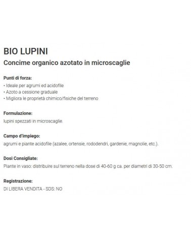 ZAPI LUPINI BIO 1 KG      