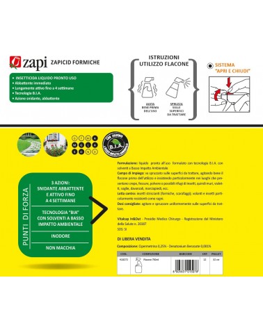 ZAPICID PR/US FORMICHE 750