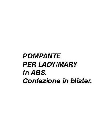 POMPANTE x LADY/MARY      