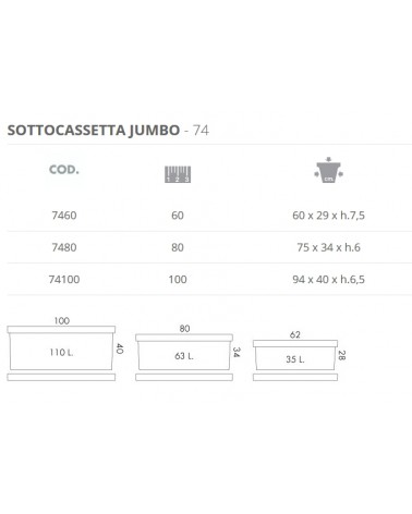 SOTTOVASO MEGA 60         