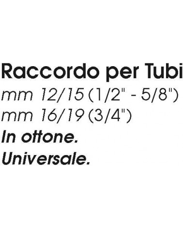 RACCORDO x TUBI      12/15