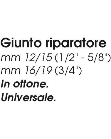 GIUNTO RIPARATORE    12/15