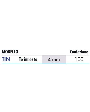 TE INNESTO 3,5X6 MM       