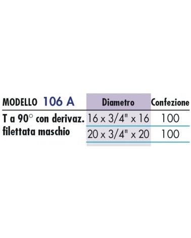 TE 90? DERIV.M 16x3/4x16  