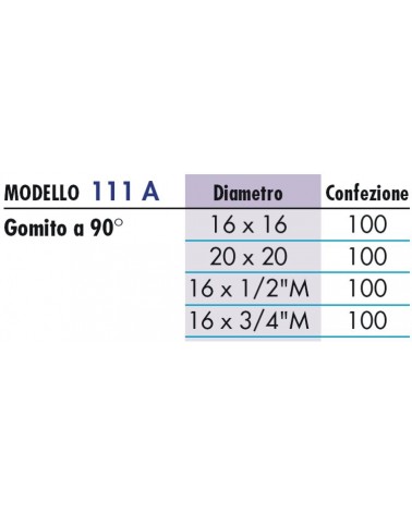 GOMITO P/GOMMA 90? diametro  16   