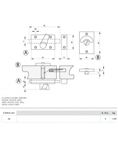 CHIAVIST LIBE/OCCU ZAMA CR