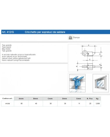 CRICCHET SOPRAL SALD GRAND