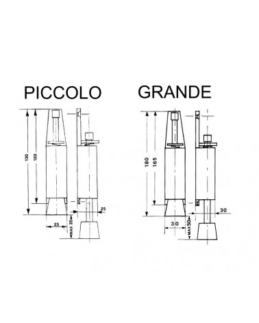 FERMAPOR PEDAL PICCOL ORO 