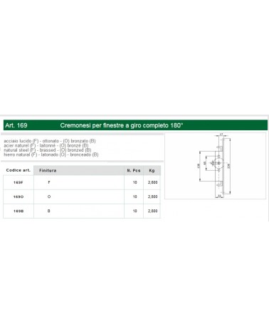 CREMONESI GIRO COMPL BRONZ