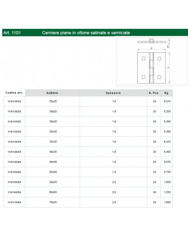 CERN PIANE OTT 25x25 SATIN