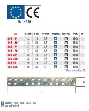 BANDA LAMIE.FOR MM25X10MT 