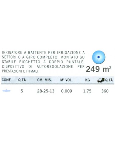 IRRIGATORE IMPACT PICCHET.