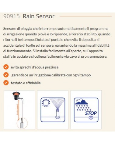 SENSORE PIOGGIA 90915     