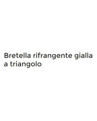 BRETELLE RIFRANGENTI      