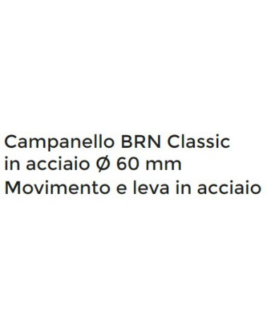 CAMPANELLO CROMATO diametro 60    