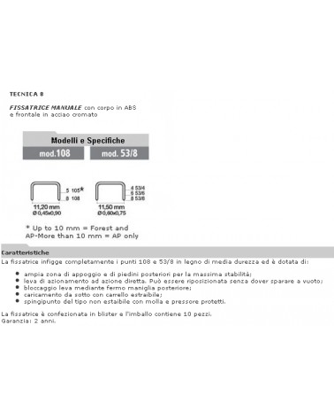 FISSATR PLAS TECN 8 MOD108