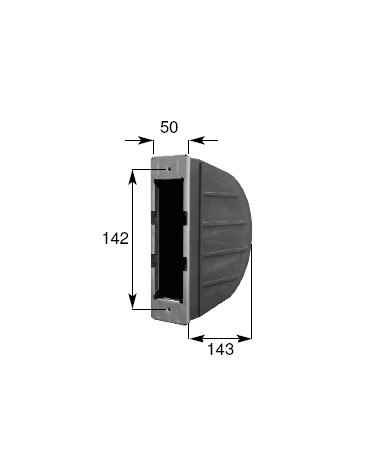 CASSET.  PLAST. 142MM  4MT