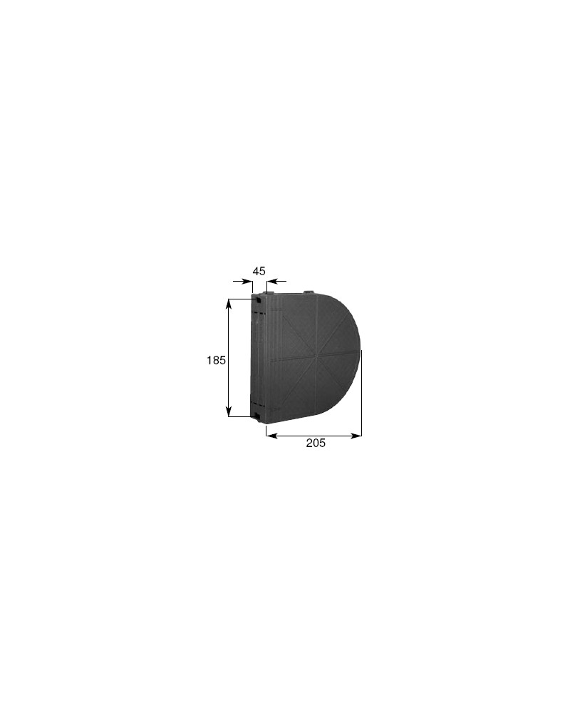 CASSET.PLAST.185MM 6-8MT  