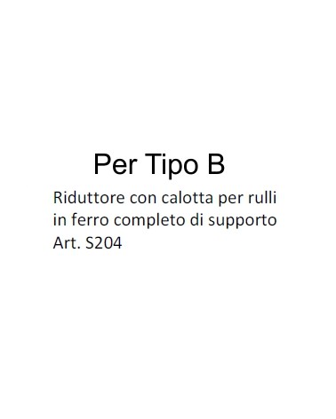 RIDUTT. ZIN diametro 24 C/CAL LISC