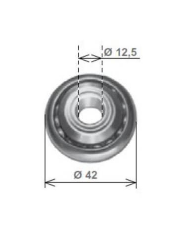 CUSCINETTI D.42 BOCCOLA FE