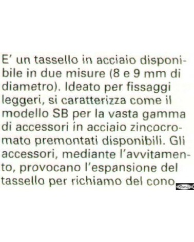 TASSELLI SBS 8/1 ACC   50P