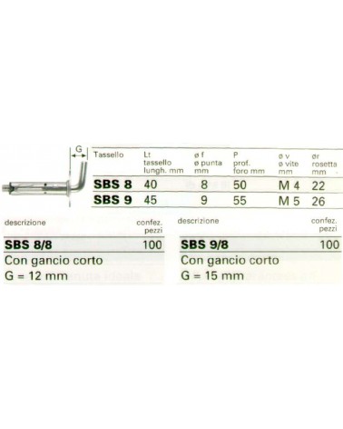 TASSELLI SBS 8/8 ACC  100P