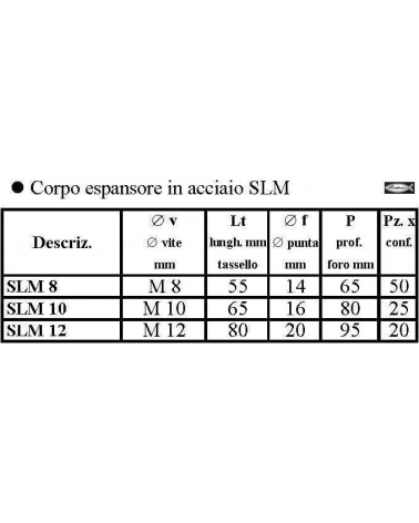 TASSELLI SLM  8           