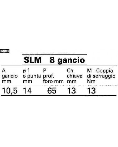 TASS. SLM  8 C/GANCIO     