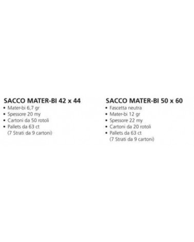 SACCO MATER-BIO 42x44 15RT