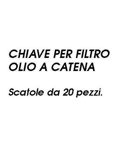 CHIAVE A CATENA x FILTRI  