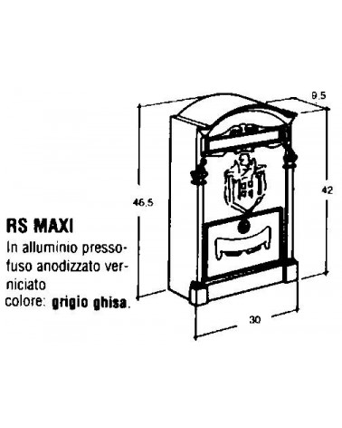 CAS POST RESID RS MAXI GRI