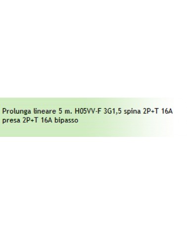 PROLUNGA 5M 3X1,5 10/16NER