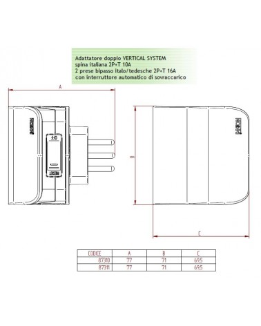 ADATT 2P+T10A A MULTI +INT