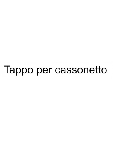 TAPPO CASSONETTO 50 NEUTRO