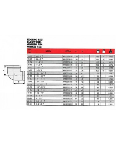 90R GOM RID Z   1/2x3/8   