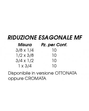 RIDUZIONE MF OTT   3/4x3/8