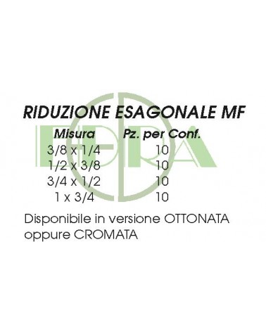 RIDUZIONE MF OTT   3/4x1/2