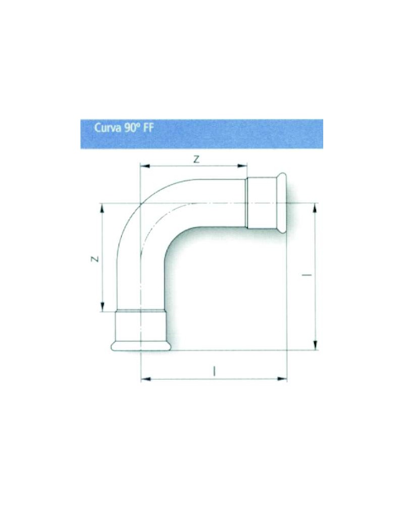 CURVA 90? FERRO FF 22     